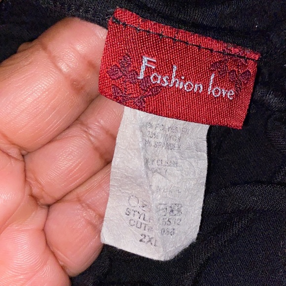 Women Black Dress 2XL - Picture 4 of 4